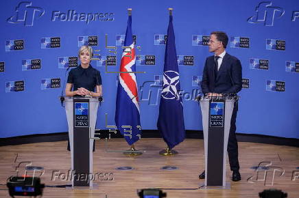 Icelandic Prime Minister Kristrun Frostadottir visits NATO Headquarters in Brussels