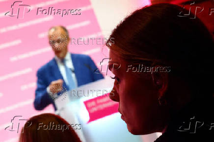 German Chancellor Friedrich Merz attends the German family entrepreneur day event in Berlin