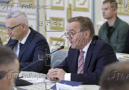 German Defense Minister Boris Pistorius visits Ukraine