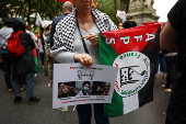 Protesters gather in Paris to demand the release of Georges Ibrahim Abdallah