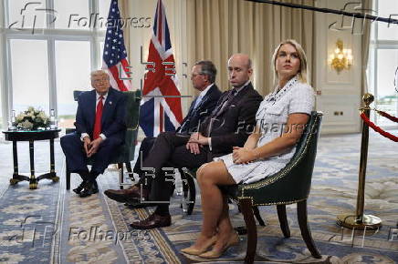 US President Donald J. Trump in Scotland