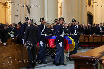 Funeral of Colombian Senator Miguel Uribe Turbay, in Bogota