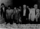 Os políticos Tancredo Neves, Ulisses