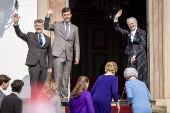 Denmark's Queen Margrethe celebrates 85th birthday at Fredensborg Castle