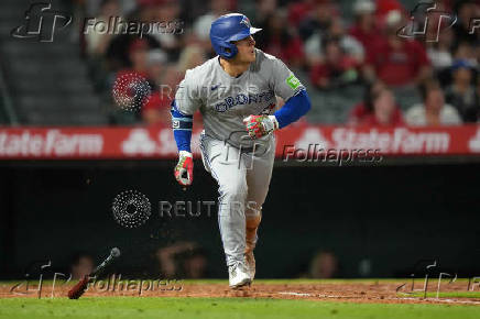 MLB: Toronto Blue Jays at Los Angeles Angels