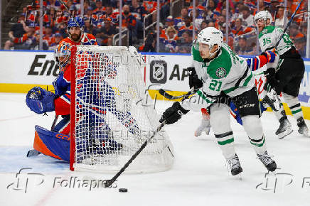 NHL: Stanley Cup Playoffs-Dallas Stars at Edmonton Oilers
