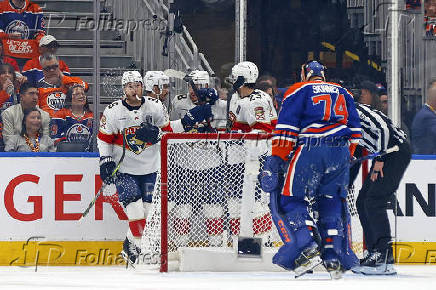 NHL: Stanley Cup Final-Florida Panthers at Edmonton Oilers