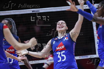 FIVB Volleyball Women's Nations League - France vs Thailand