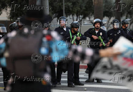 Protests against federal immigration sweeps continue, in Los Angeles