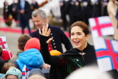 Danish Royal Couple on an official visit to the Faroe Islands