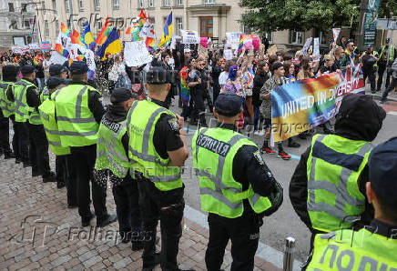 Equality March organized by the LGBT+ community in Kyiv