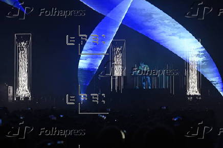 Jean-Michel Jarre in concert in Budapest