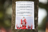 Tribute to Liverpool's Portuguese soccer player Diogo Jota, who died in a car crash near Zamora, Spain