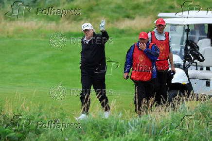U.S. President Trump visits Scotland