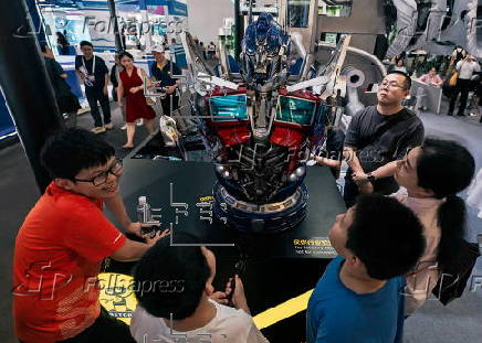 World Artificial Intelligence Conference expo in Shanghai