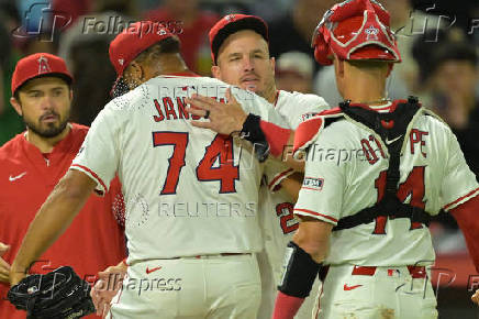 MLB: Texas Rangers at Los Angeles Angels