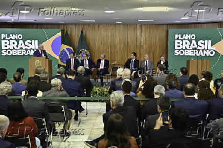 Presidente Lula anuncia MP Brasil Soberano