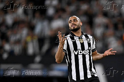 Partida entre Botafogo e LDU válida pela Copa Libertadores.