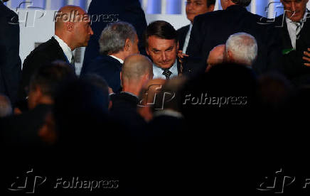 Bolsonaro recebe o Grande Colar da Ordem do Mérito Industrial da CNI