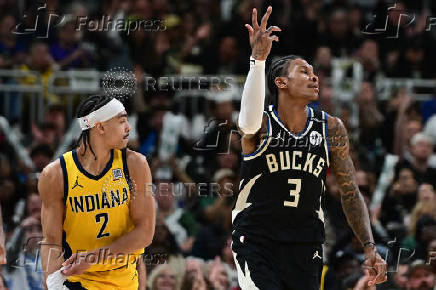 NBA: Playoffs-Indiana Pacers at Milwaukee Bucks