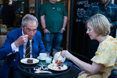 Reform UK campaigns in Scunthorpe
