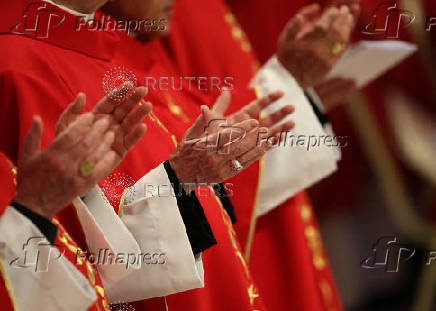 Mass to mourn late Pope Francis held at St. Peter's