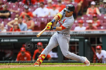 MLB: Game One-St. Louis Cardinals at Cincinnati Reds