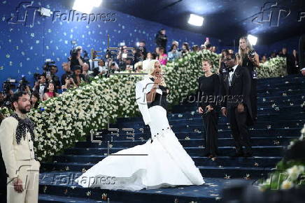 2025 Met Gala red carpet at the Metropolitian Museum of Art in New York