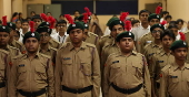 Security mock drill in Kolkata, India