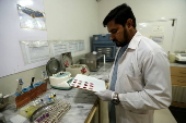 Blood transfusion of patients on World Thalassemia Day in Pakistan