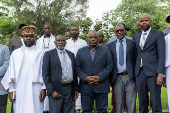 Democratic Republic of Congo's former President Joseph Kabila holds discussion with the religious leaders to help find a 