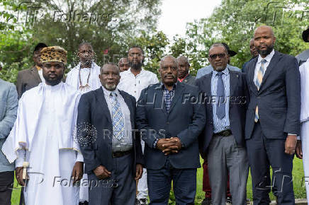 Democratic Republic of Congo's former President Joseph Kabila holds discussion with the religious leaders to help find a 