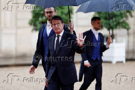 State dinner at the Elysee Palace in Paris