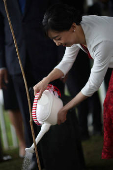 Japan's Princess Kako visits Brazil