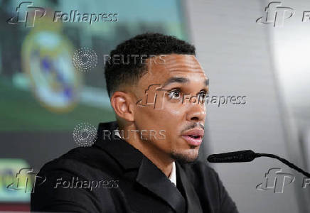 Real Madrid unveil Trent Alexander-Arnold
