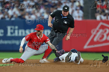 MLB: Los Angeles Angels at New York Yankees