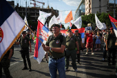 Anti-government protest in Belgrade