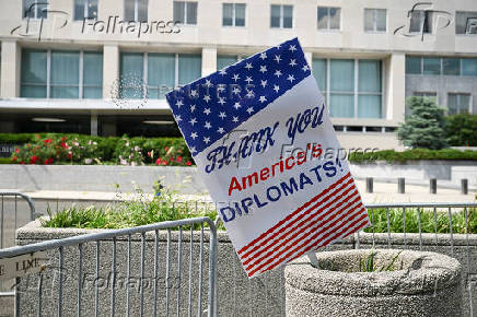 Sendoff event for State Department workers in Washington, D.C.