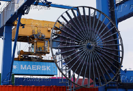 Harbour in Duisburg