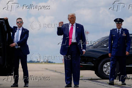 U.S. President Trump visits Pennsylvania
