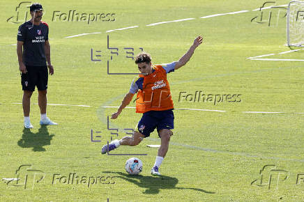Entrenamiento del Atlético de Madrid