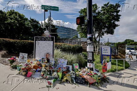Memorial for slain Dekalb County Police officer killed in CDC shooting in Atlanta