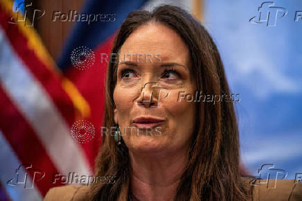 Texas Governor and U.S. Agriculture Secretary hold a press conference to address screwworm issue, in Austin