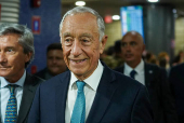 PRESIDENTE DE PORTUGAL MARCELO REBELO DE SOUSA CHEGA A RECIFE (PE)
