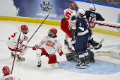 NCAA Hockey: Frozen Four-Semifinals-Game Two-Boston University vs Penn State
