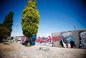 Donald Trump graffitti in Berlin
