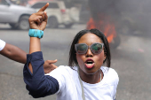 Protest against gang-related violence in Port-au-Prince