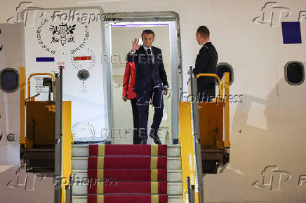 French President Macron visits Vietnam