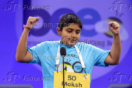 Student Spellers compete in the opening rounds of the annual Scripps National Spelling Bee in Maryland
