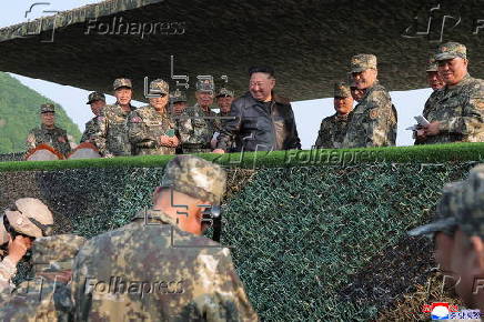 North Korea holds firing contest among artillery sub-units of the Korean People's Army